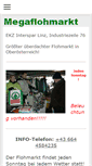 Mobile Screenshot of megaflohmarkt.at